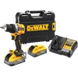 Аккумуляторная дрель-шуруповерт DEWALT DCD800H2T, 18 В, 2000 об/мин, с 2 АКБ 5 Ач и ЗУ, в кейсе TSTAK (DCD800H2T-QW)