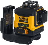 Аккумуляторный лазерный нивелир DEWALT DCLE34031D1, 18 В, зеленый луч, 40 м, с АКБ 2 Ач и ЗУ, в кейсе (DCLE34031D1-QW)