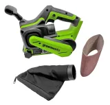 Ленточная шлифовальная машина бесщеточная аккумуляторная Greenworks, 24V, без АКБ и ЗУ, 3100607
