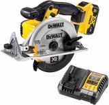 Аккумуляторная дисковая пила DEWALT DCS391BP1, 20 В, 165 мм, 5150 об/мин, с АКБ 5 Ач и ЗУ (DCS391BP1-XJ)