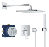Душевая система GROHE Eurocube со смесителем для душа, хром (25238000)