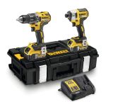Аккумуляторный набор DEWALT DCK266P2, 18 В: ударная дрель-шуруповерт DCD796 + шуруповерт DCF887, 2 АКБ 5 Ач и ЗУ, в кейсе
