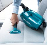 Набор Makita: аккумуляторный пылесос CL121DWA + аккумуляторная ударная дрель-шуруповерт HP333DZ, PT1001