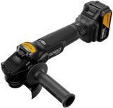Угловая шлифмашина DEWALT McLaren Limited Edition DCG45MP2T, 18 В, 125 мм, 9000 об/мин, с 2 АКБ 5 Ач и ЗУ, в кейсе TSTAK