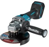 Аккумуляторная угловая шлифмашина Makita GA035GZ, 40 В, 150 мм, 8500 об/мин, без АКБ и ЗУ