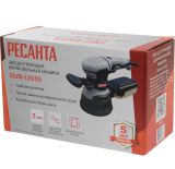 Эксцентриковая шлифмашина Ресанта ЭШМ-125/5Э, 450 Вт, 125 мм, 13000 об/мин, 75/6/3