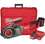 Аккумуляторный резьбонарезной инструмент Milwaukee M18 FPT2-121C, для труб 2", 18 В, c АКБ 12 Ач и ЗУ, в кейсе, 4933478597