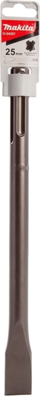 Долото плоское Makita 300x25 мм, SDS-MAX, D-34207