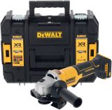 Аккумуляторная угловая шлифмашина DEWALT DCG408NT, 18 В, 125 мм, 9000 об/мин, без АКБ и ЗУ, в кейсе TSTAK (DCG408NT-XJ)