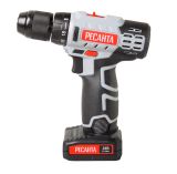 Аккумуляторная дрель-шуруповерт Ресанта ДА-24-2ЛК, 24 В, 1400 об/мин, с 2 АКБ 2 Ач и ЗУ, в кейсе, 75/14/7