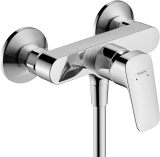 Смеситель для душа hansgrohe Logis внешнего монтажа, 2 режима расхода воды 71601000, хром