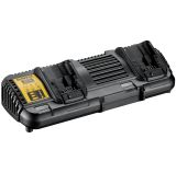 Набор DEWALT DCB132X2: 2 АКБ DCB547, Li-Ion, 18/54 В, 9/3 Ач и двойное зарядное устройство DCB132, 12/14.4/18/54 В, 2x4 А