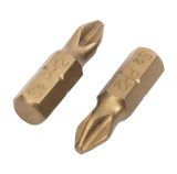 Бита ИНТЕРСКОЛ , 25 мм, хвостовик 1/4", 2 шт. (0411.017)