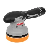 Аккумуляторная полировальная машина ИНТЕРСКОЛ АПМ-125/12ВЭ, 12 В, 125 мм, 5000 об/мин, с 2 АКБ 2 Ач и ЗУ (788.2.2.70)