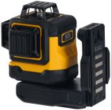 Аккумуляторный лазерный нивелир DEWALT DCLE34031D1, 18 В, зеленый луч, 40 м, с АКБ 2 Ач и ЗУ, в кейсе (DCLE34031D1-QW)