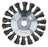 Щетка проволочная конусная Makita 100 мм, (D-39861)