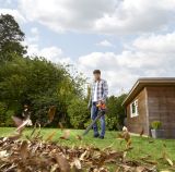 Воздуходув/пылесос садовый сетевой мусоросборник-рюкзак BLACK+DECKER BEBLV290, 2900 Вт, 55 л.