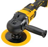 Аккумуляторная полировальная машина DEWALT DCM849P2, 18 В, 2200 об/мин, с 2 АКБ 5 Ач и ЗУ, в сумке (DCM849P2-QW)