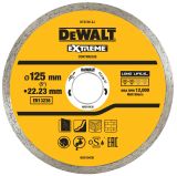Диск алмазный DEWALT сплошной по керамике 125х22.2мм (DT3736-XJ)