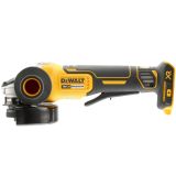 Аккумуляторная угловая шлифмашина DEWALT DCG406P1T, 18 В, 125 мм, 9000 об/мин, с АКБ 5 Ач и ЗУ, в кейсе TSTAK (DCG406P1NT-XJ)