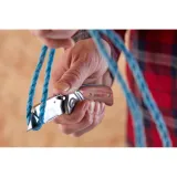 Нож STANLEY FOLDING KNIFE WITH WOODEN HANDLE STANLEY 0-10-073, складной с фиксированным лезвием с фронтальной загрузкой и деревянной ручкой