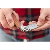 Нож STANLEY FOLDING KNIFE WITH WOODEN HANDLE STANLEY 0-10-073, складной с фиксированным лезвием с фронтальной загрузкой и деревянной ручкой