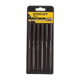 Набор из 6 надфилей STANLEY 0-22-500, 150 мм