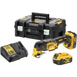Аккумуляторный реноватор DEWALT DCS356P2, 18 В, 20000 кол/мин, с 2 АКБ 5 Ач и ЗУ, в кейсе TSTAK (DCS356P2-QW)