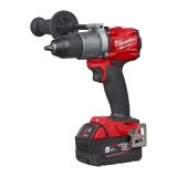 Аккумуляторная ударная дрель-шуруповерт Milwaukee M18 FPD2-502X, 18 В, 135 Нм, 2000 об/мин, 32000 уд/мин, с 2 АКБ 5 Ач и ЗУ, в кейсе, 4933464265