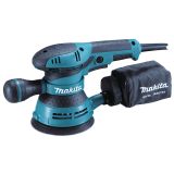 Эксцентриковая шлифовальная машина Makita 300 Вт, 125 мм, 12 000 об/мин, BO5040