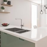 Мойка GROHE K700U 80-S 76/45 с 1.5 чашами, нержавеющая сталь (31575SD1)