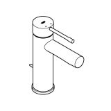 Смеситель для раковины GROHE Essence с донным клапаном, S-size, хром (32898001)