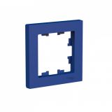 Рамка 1-постовая универсальная Systeme Electric (Schneider Electric) AtlasDesign, аквамарин ATN001101