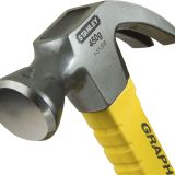 Молоток Graphite Curved Claw с загнутым гвоздодером STANLEY 1-51-505, 450 г/16 мм