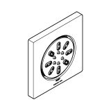 Боковой душ GROHE Rainshower Aqua, квадратный, 2 режима струи, теплый закат матовый (26802DL0)