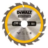 Диск пильный по дереву DEWALT CONSTRUCTION, 190х30х1.7 мм (DT1943-QZ)