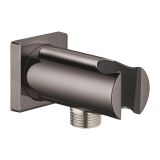 Подключение для душевого шланга GROHE Rainshower с держателем ручного душа, темный графит, глянец (26659A00)
