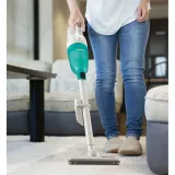 Аккумуляторный пылесос Makita, 12 В, 5 кПа, 1400 л/мин, со встроенной АКБ 2 Ач и ЗУ, CL117FDX1