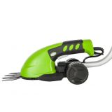 Аккумуляторные садовые ножницы Greenworks, 7.2 В, 10 см, со встроенной АКБ 2 Aч и ЗУ, с телескопической штангой, 1600807