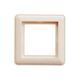 Рамка 1-постовая вертикальная Systeme Electric (Schneider Electric) W59 Aqua, слоновая кость KD-1B-28