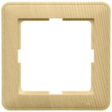 Рамка 1-постовая вертикальная Systeme Electric (Schneider Electric) W59, сосна KD-1-78