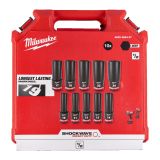 Набор ударных головок Milwaukee Shockwave IMPACT DUTY SETS II 1/2", 10 штук, 4932480457