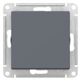 Выключатель 1-клавишный 2-полюсный Systeme Electric (Schneider Electric) Atlas Design 10А, грифель ATN000721