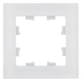 Рамка 1-постовая универсальная Systeme Electric (Schneider Electric) Atlas Design Nature, белый ATN360101