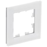 Рамка 1-постовая универсальная Systeme Electric (Schneider Electric) Atlas Design Nature, белый ATN360101