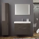 Шкаф-пенал 35 см Keramag Smyle, коричневый, 805002000