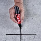 Маркер Milwaukee Inkzall для стройплощадки, супер-большой, синий, 4932471561