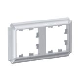 Рамка 2-постовая универсальная Systeme Electric (Schneider Electric) Atlas Design Antique, алюминий ATN100302