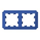 Рамка 2-постовая универсальная Systeme Electric (Schneider Electric) Atlas Design Antique, аквамарин ATN101102