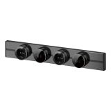 Розетка 5В/3А Systeme Electric (Schneider Electric) MultiTrack , 2хUSB (тип А+С) 18 Вт, антрацит, MTK13003B